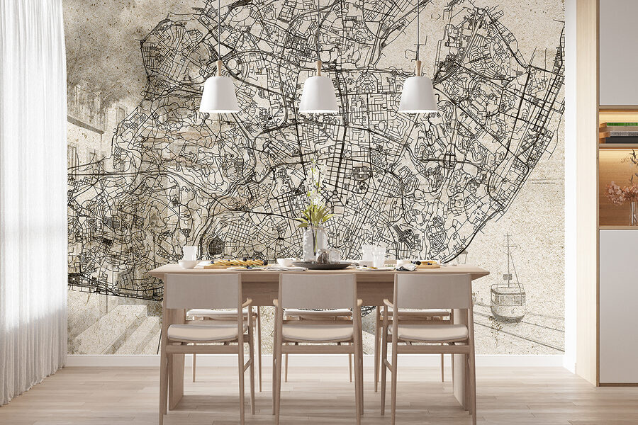 Mappa di una città