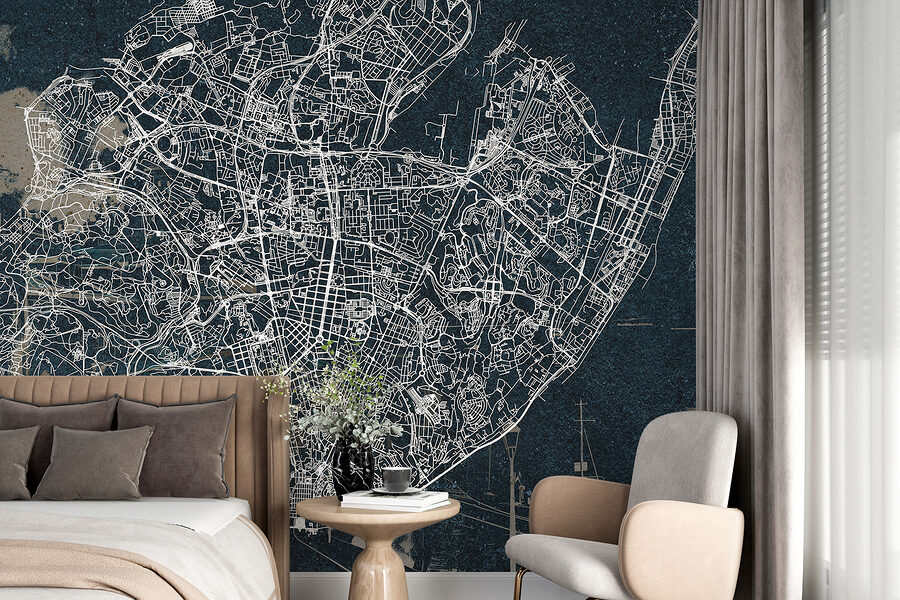 Mappa di una città