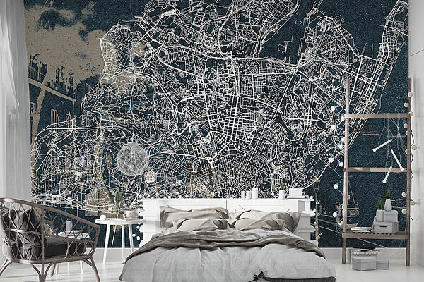 Mappa di una città Mappa di una città