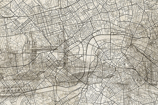 Mappa di una città Mappa di una città