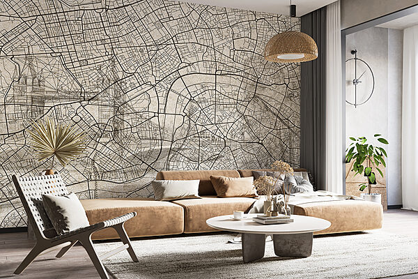 Mappa di una città Mappa di una città