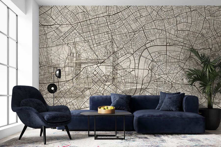Mappa di una città Mappa di una città