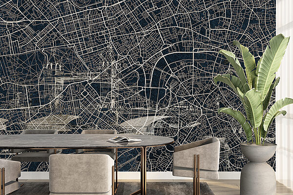 Mappa di una città Mappa di una città