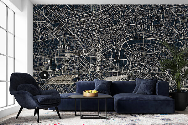 Mappa di una città Mappa di una città