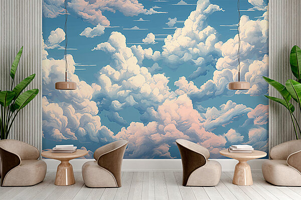 Cielo blu con nuvole Cielo blu con nuvole