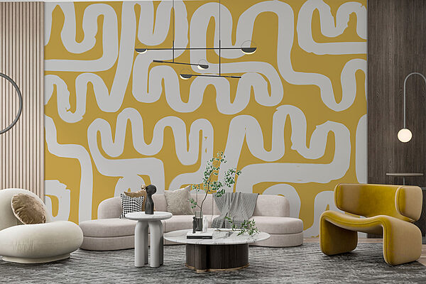 Labirinto bianco e giallo Labirinto bianco e giallo