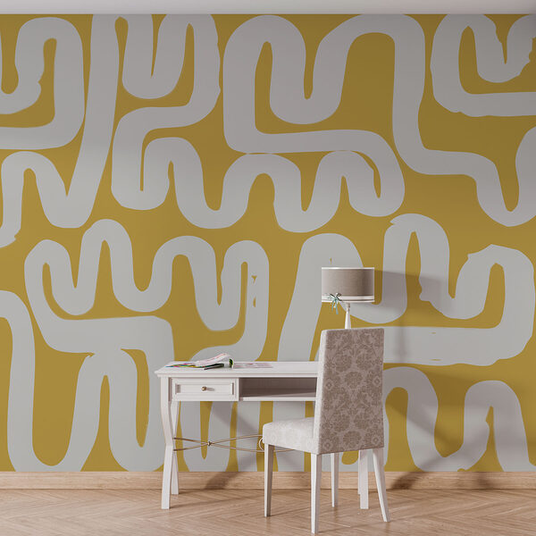 Labirinto bianco e giallo Labirinto bianco e giallo