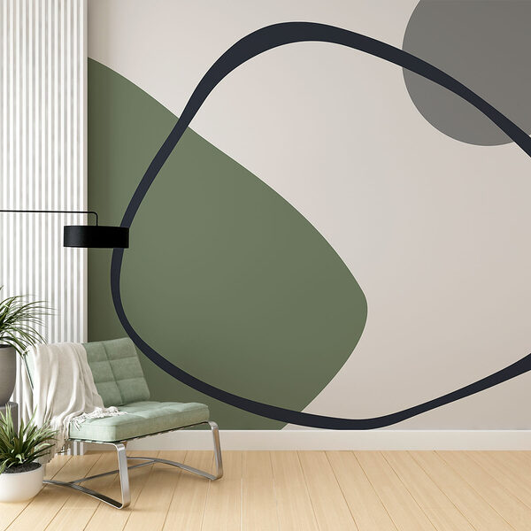 Arte verde e grigia Arte verde e grigia