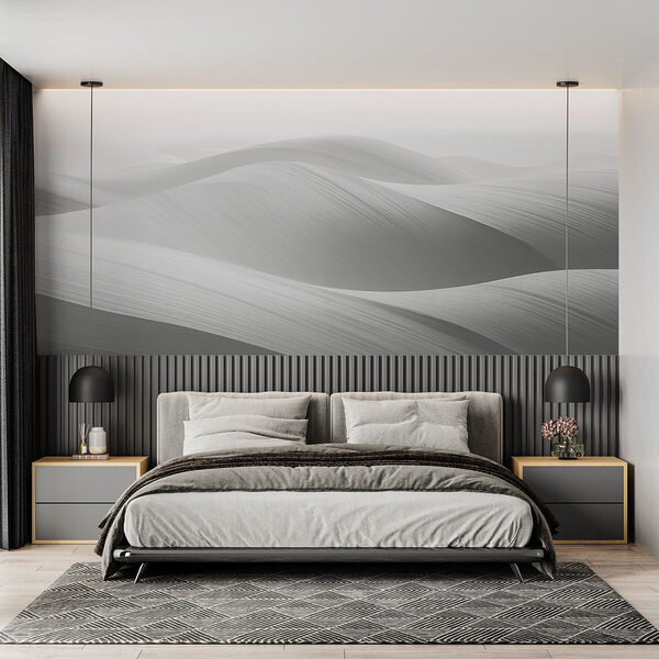 Paesaggio bianco e grigio Paesaggio bianco e grigio