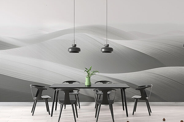 Paesaggio bianco e grigio Paesaggio bianco e grigio