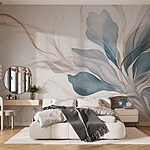 Carta da parati Primo piano di un fiore