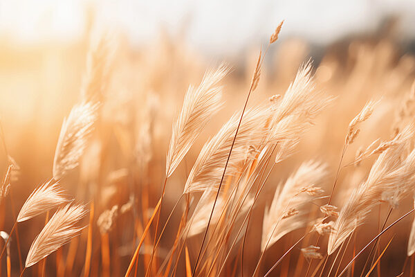 Close up of a field of grass