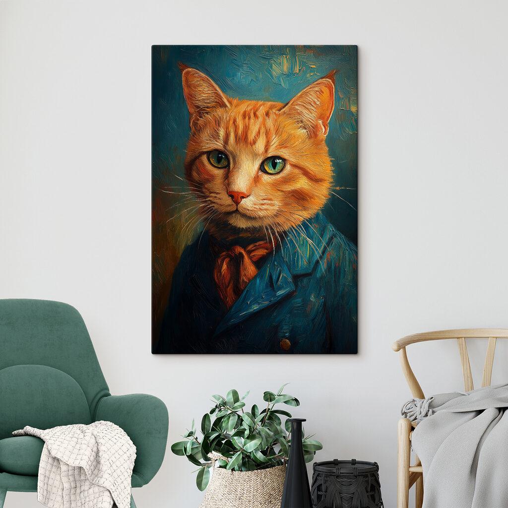 Cat in a suit Cat in a suit