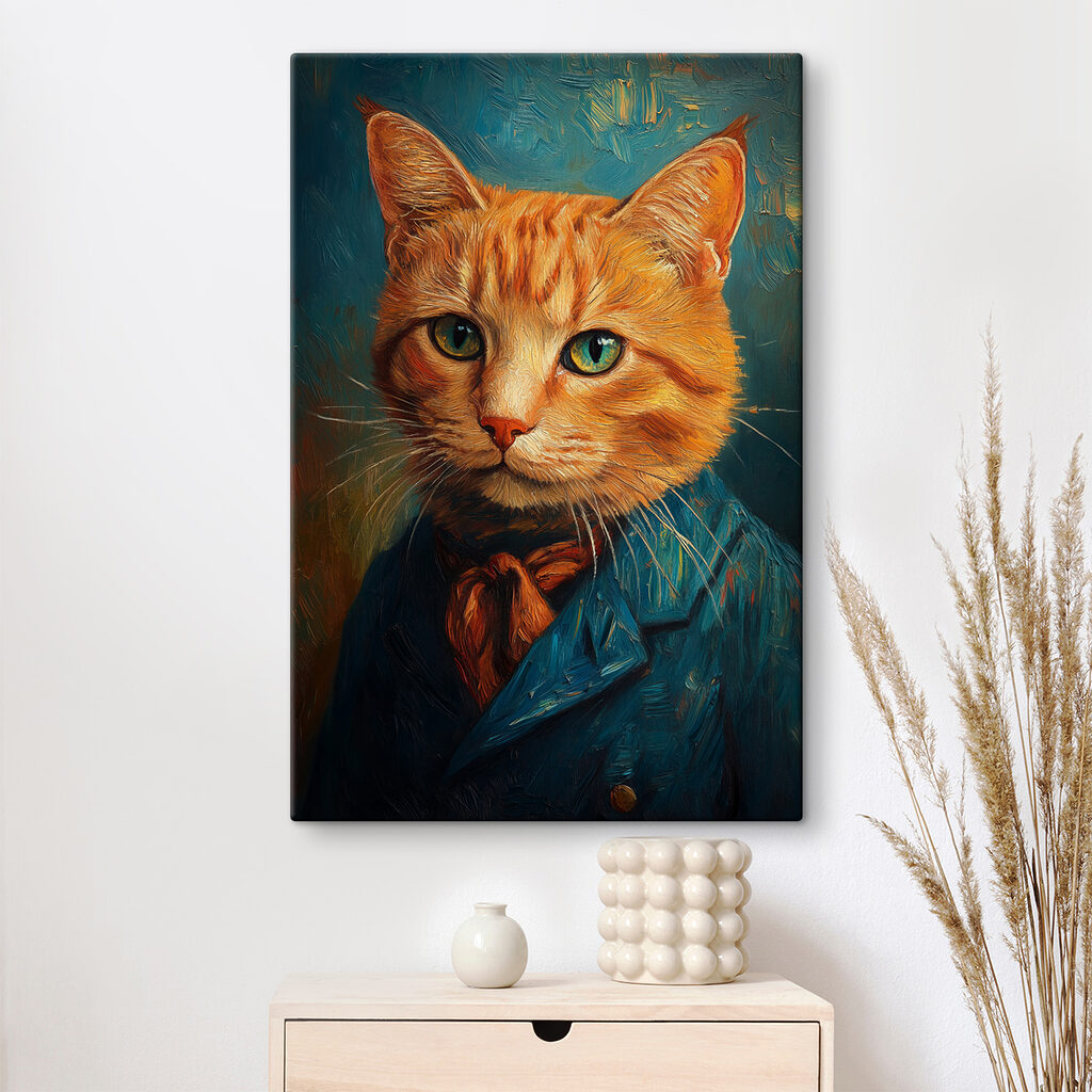 Cat in a suit Cat in a suit