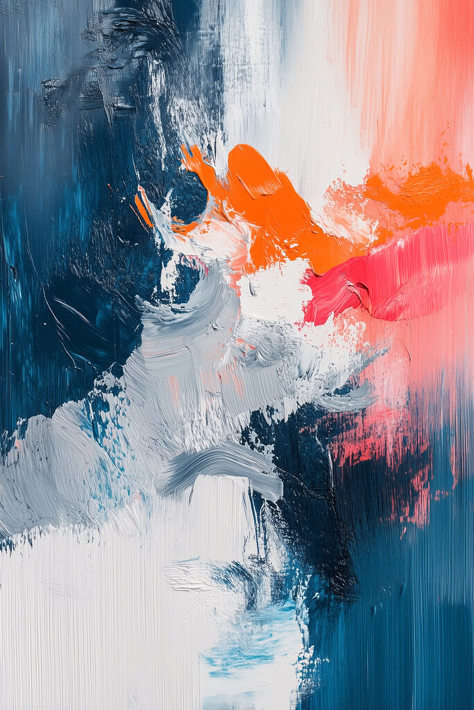 Painting of different colors Painting of different colors