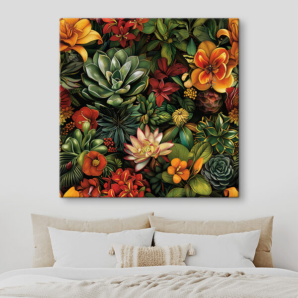 Quadri Primo piano di fiori (COD: s40666) Quadri Quadri Primo piano di fiori (COD: s40666)