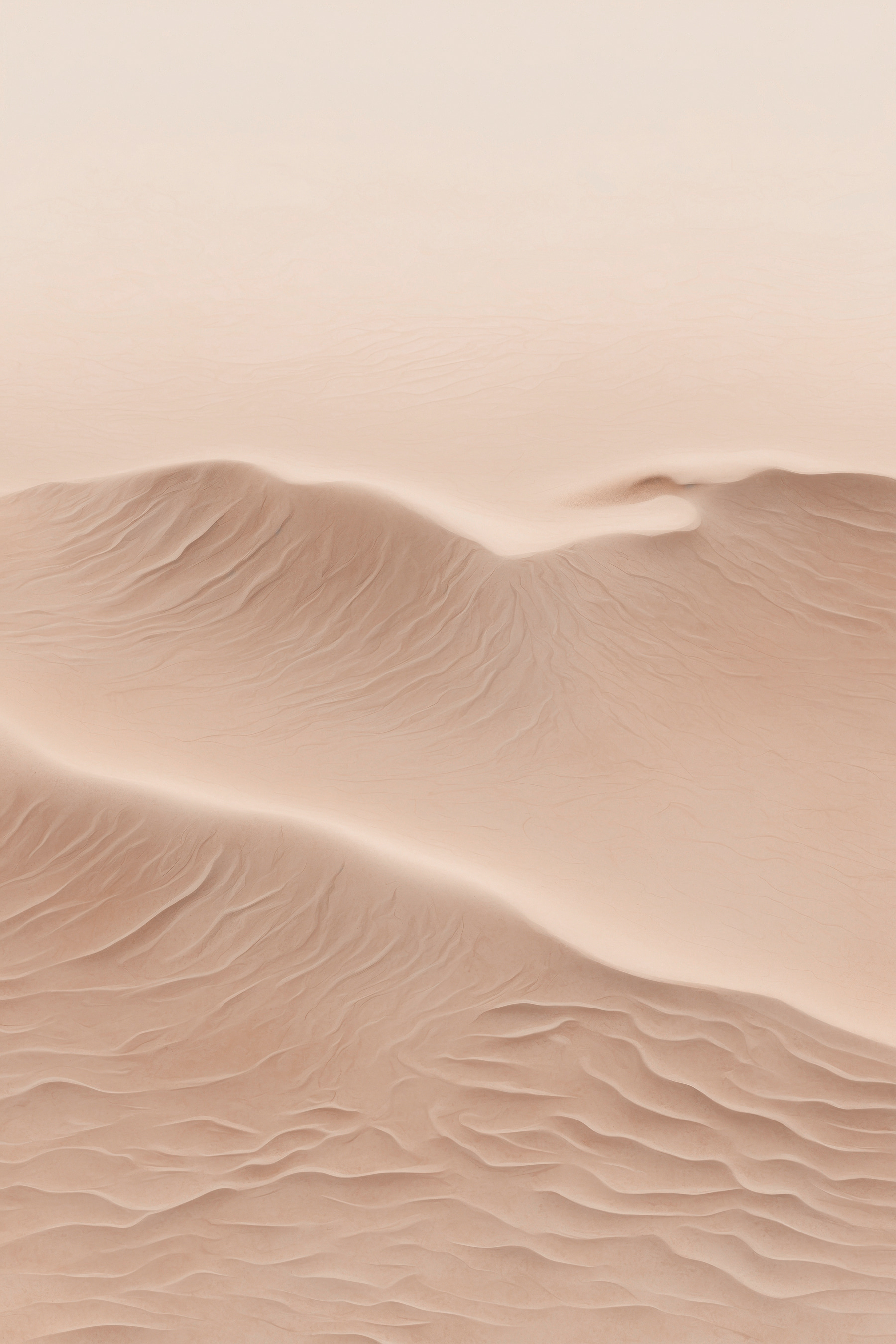 Sand dunes with waves Sand dunes with waves