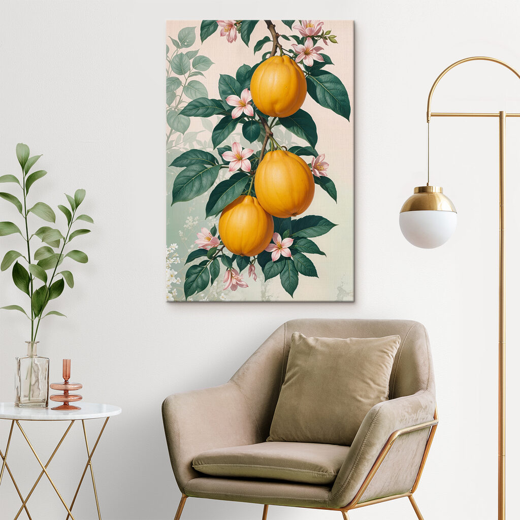 Group of fruit on a plant