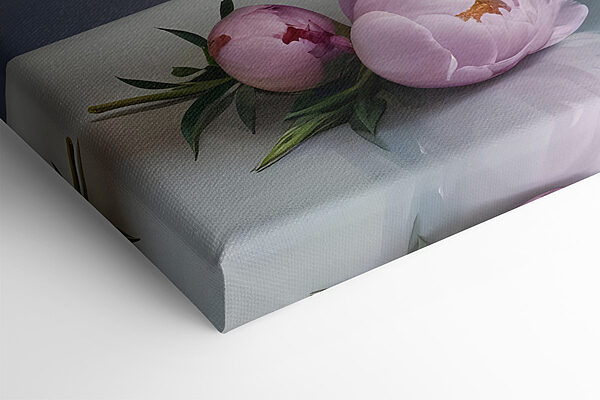 Vase of flowers on a table