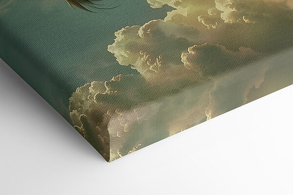 Dragon in the clouds
