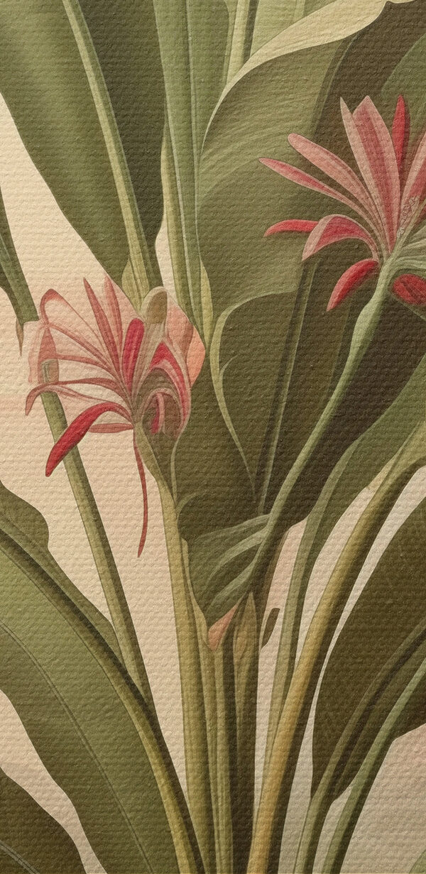 Large plant with flowers and leaves