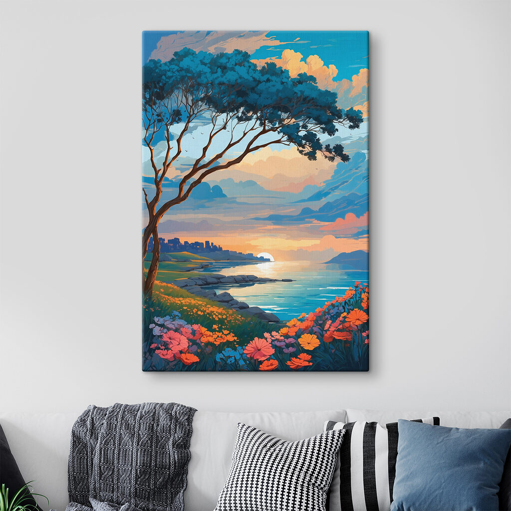 Tree next to a body of water Tree next to a body of water