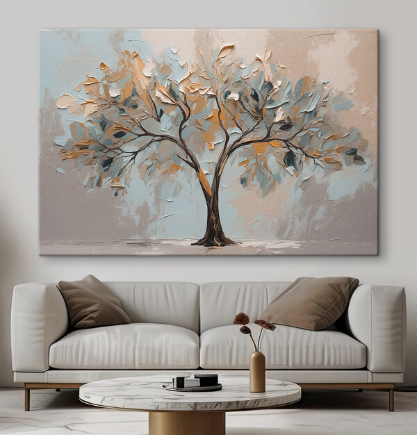 Painting of a tree Painting of a tree