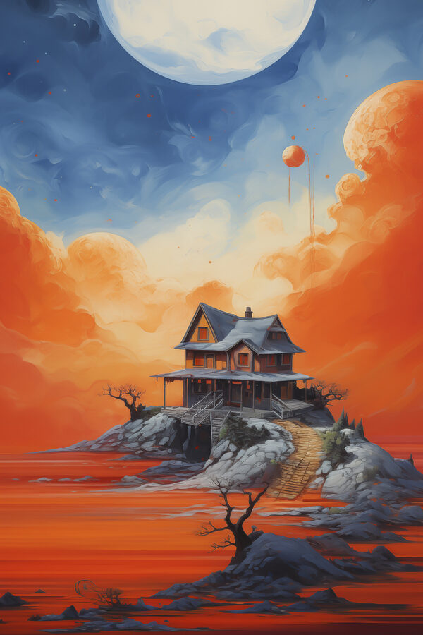 House on a rock