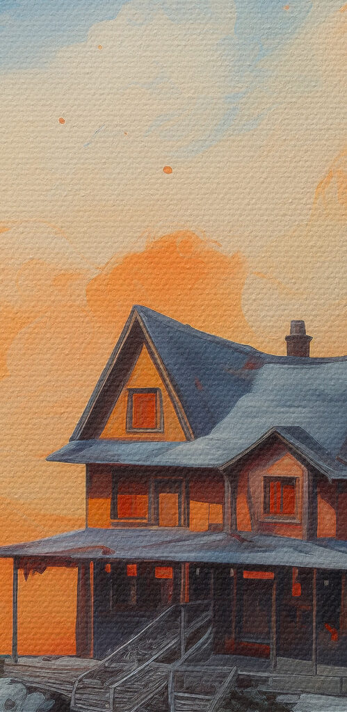 House on a rock