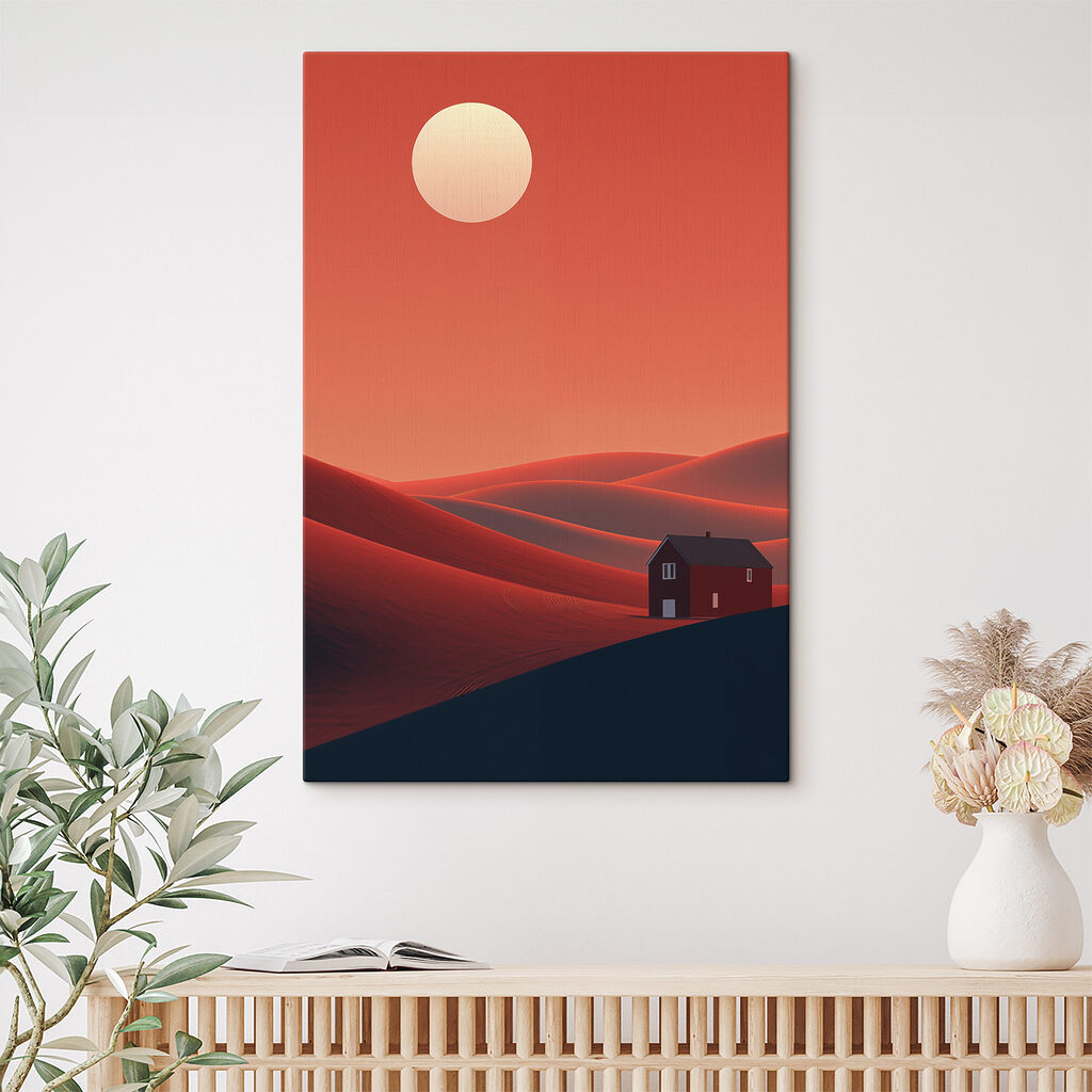 House in a desert House in a desert