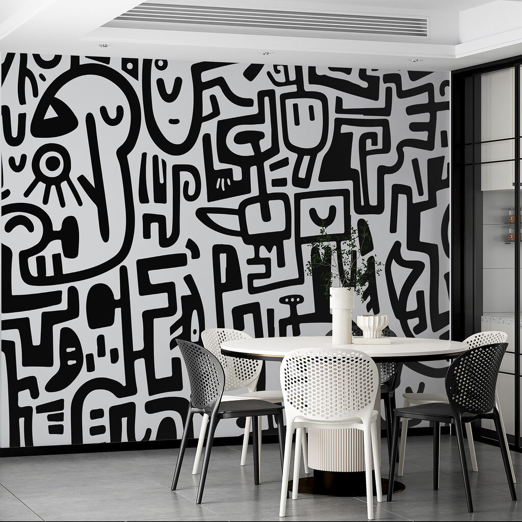 Black and white pattern