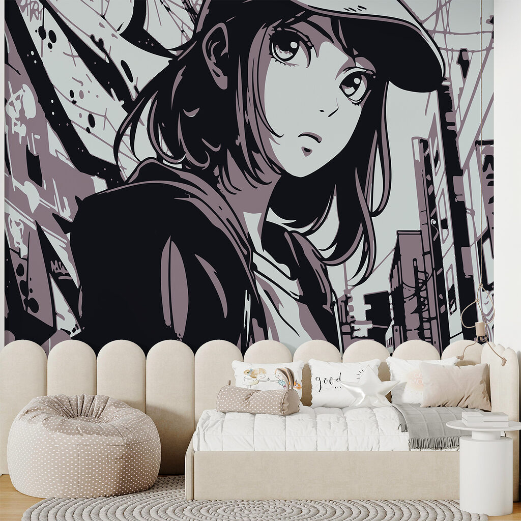 Cartoon of a woman wearing a hat Cartoon of a woman wearing a hat