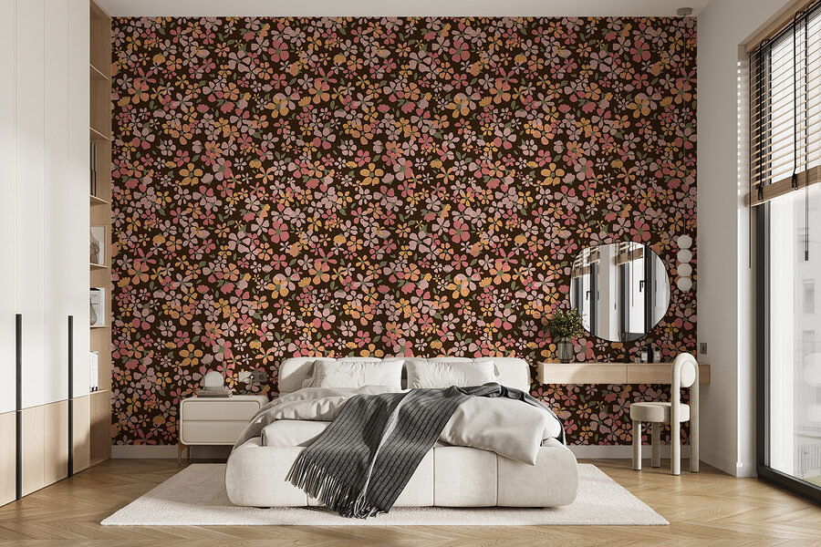 Motivo di piccoli fiori