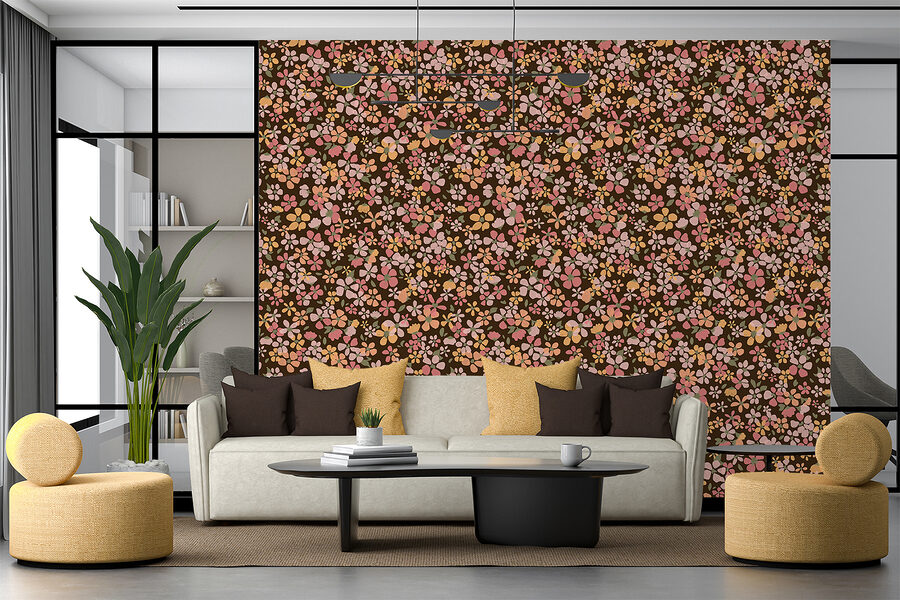Motivo di piccoli fiori