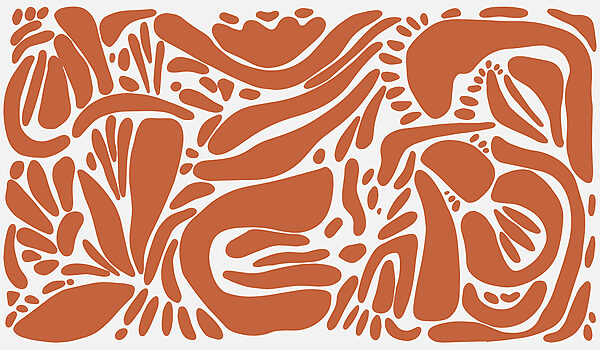 Brown and white pattern