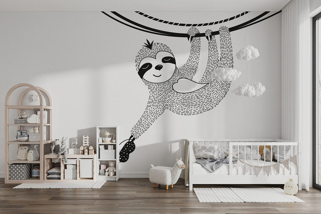Sloth from a rope Sloth from a rope