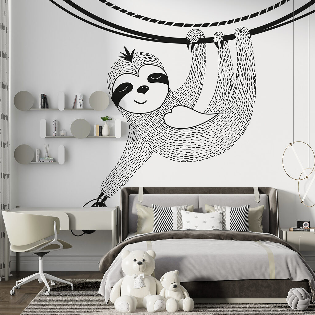 Sloth from a rope Sloth from a rope