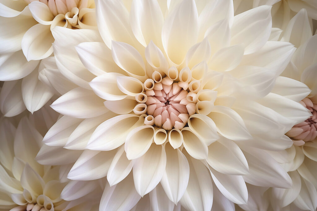 Primo piano di un fiore bianco Primo piano di un fiore bianco