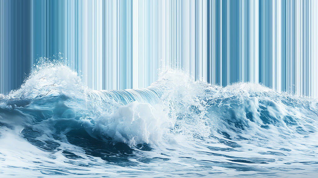 Onda nell'oceano Onda nell'oceano