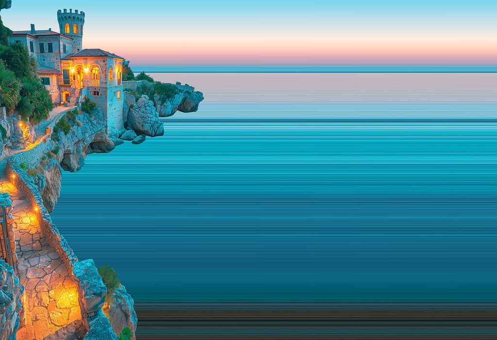 Costruire su una scogliera sopra l'acqua Costruire su una scogliera sopra l'acqua