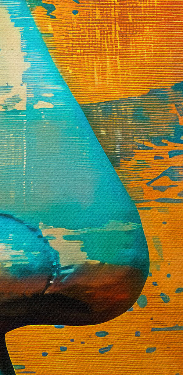 Close up of a face