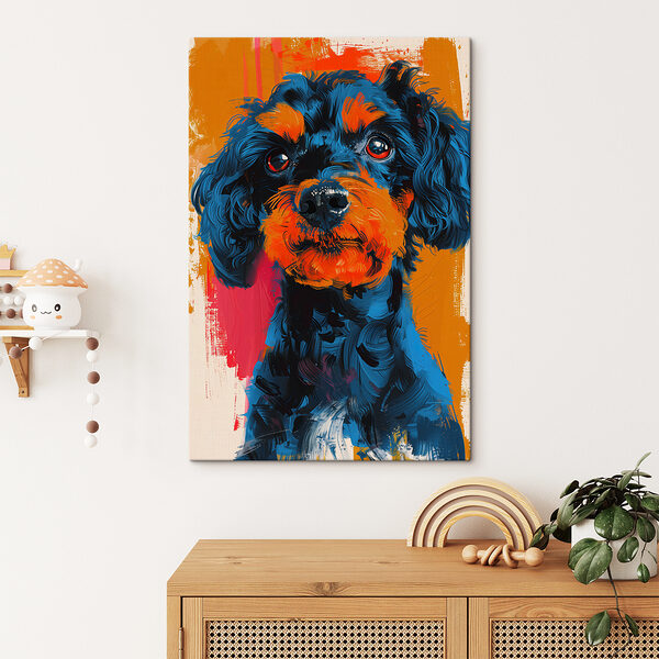 Quadri Quadri Primo piano di un cane (COD: s39490)