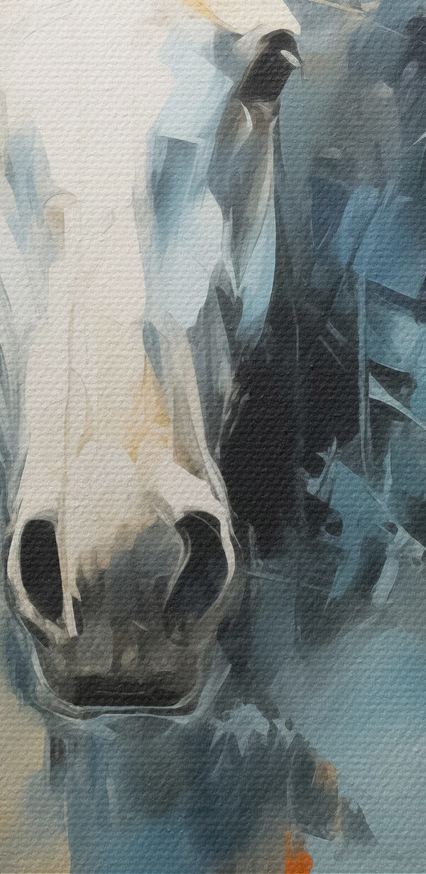 Painting of two horses