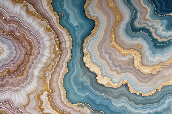 Close up of a marbled surface