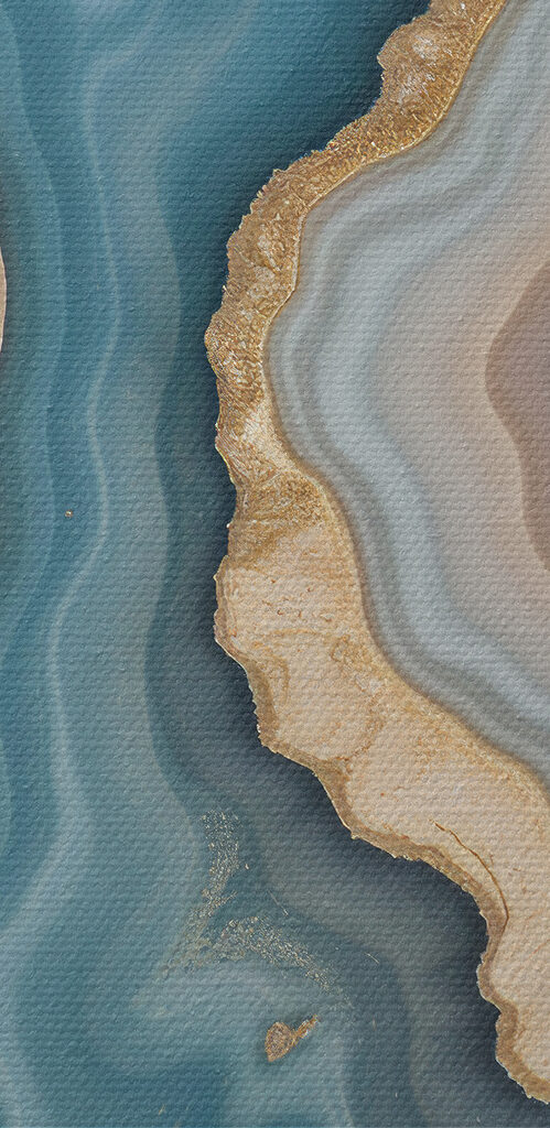 Close up of a marbled surface