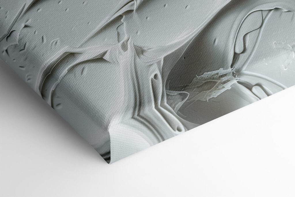 White paint on a surface White paint on a surface