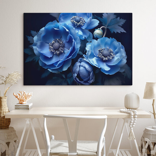 Quadri Mazzo di fiori blu (COD: s41020) Quadri Quadri Mazzo di fiori blu (COD: s41020)