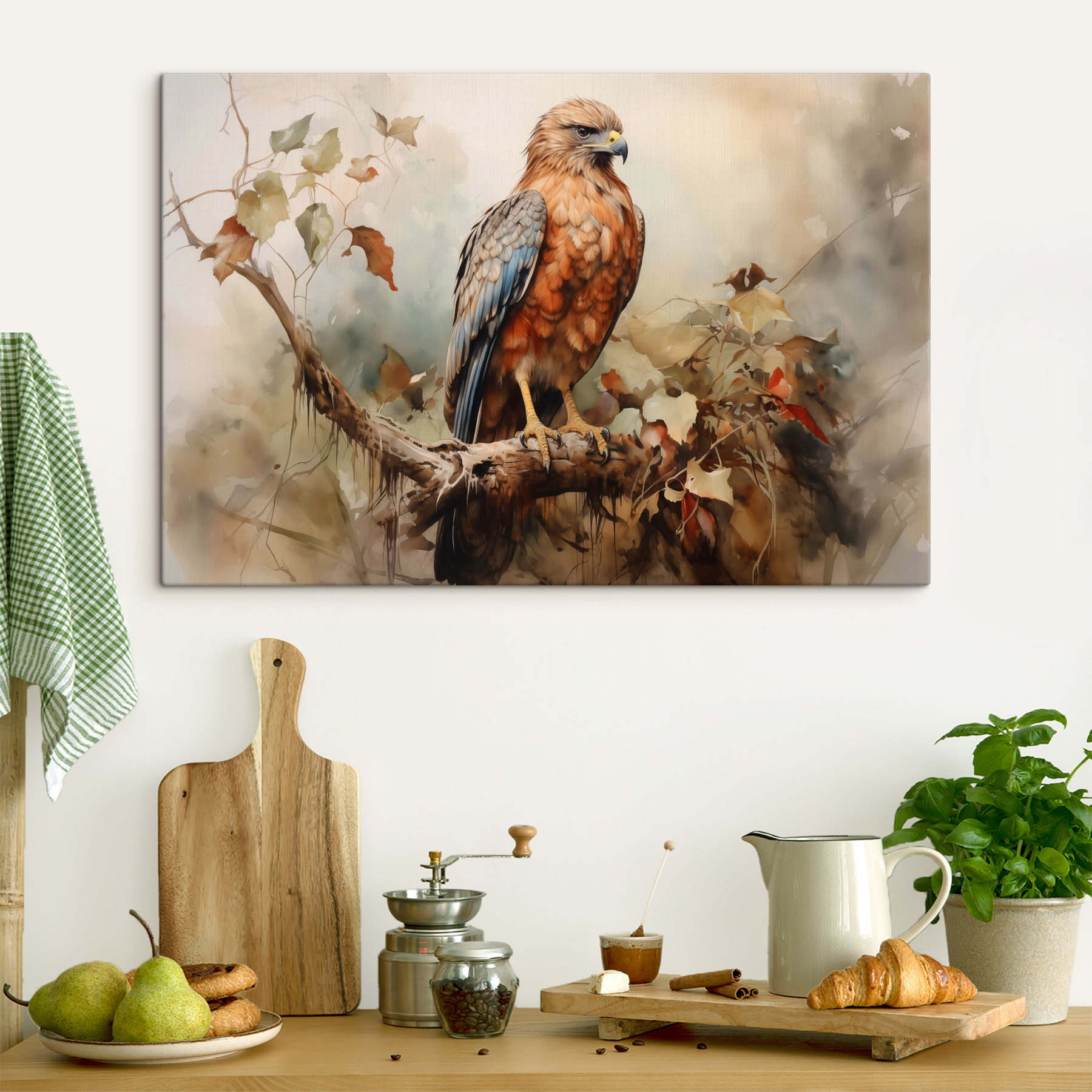 Bird sitting on a branch