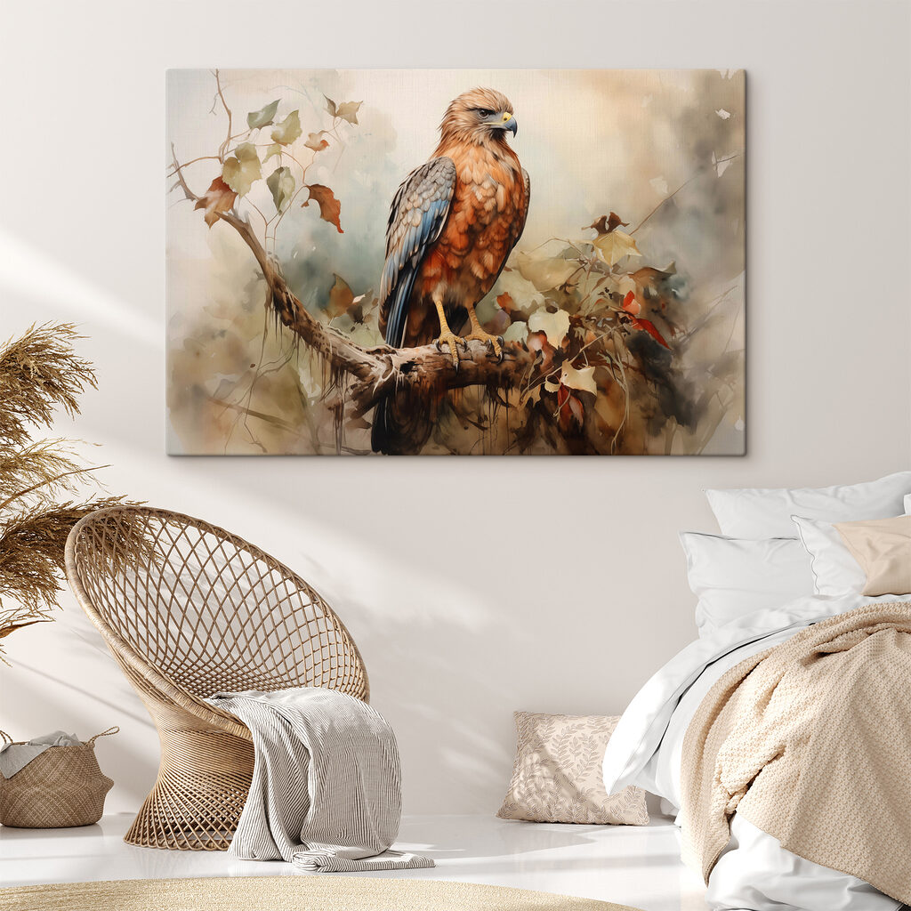 Bird sitting on a branch