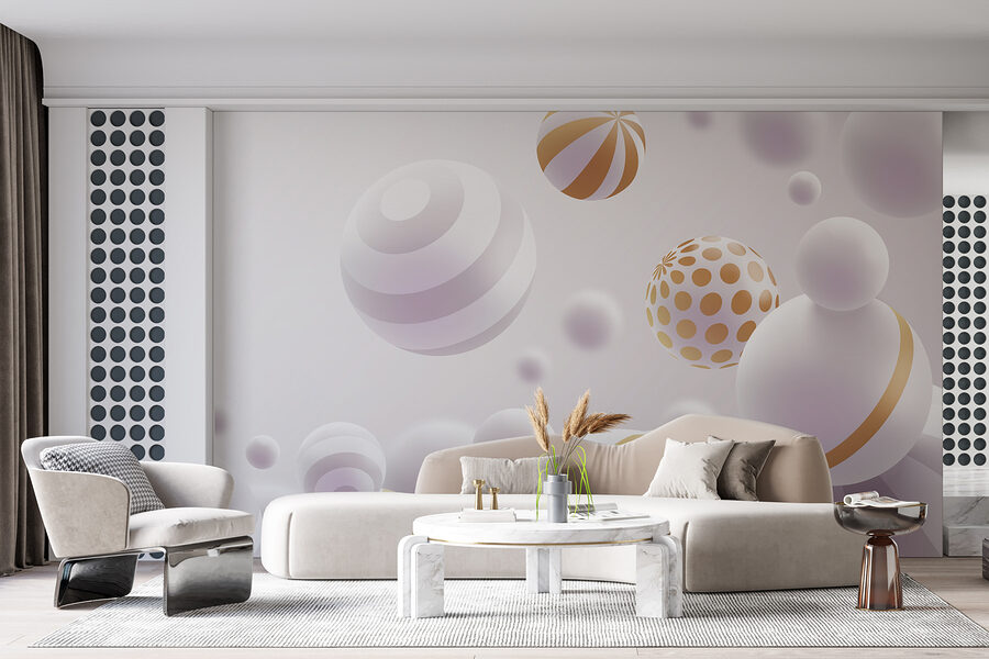 Sfere eleganti in pacifica armonia